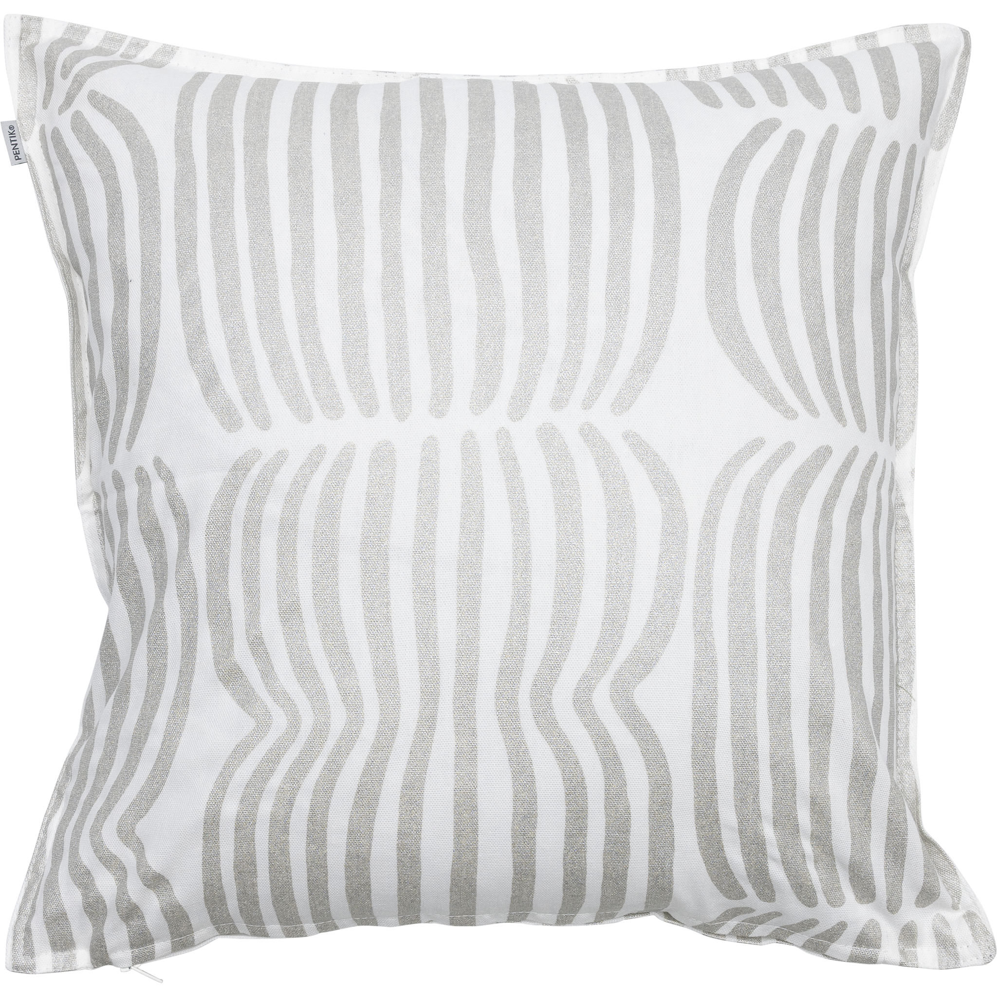 Kuddfodral Vilja 45 × 45 cm, silver – Pentik