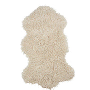 Curly fäll offwhite