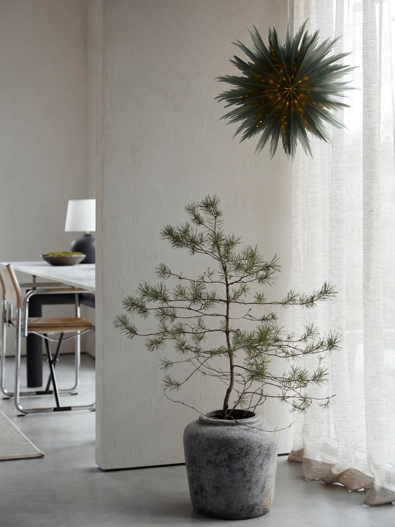 Adventsstjärna Liz 50 cm grön