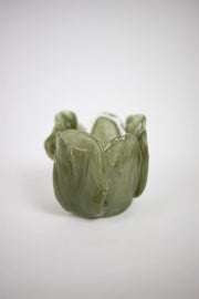 Anita ljuslykta olivgrön