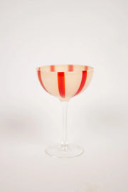 Ziggy cocktailglas röd