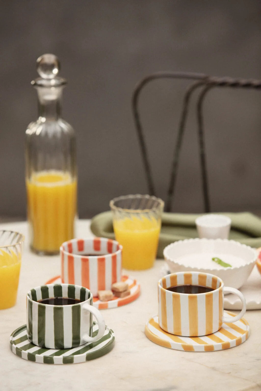 Monica kopp med fat gul