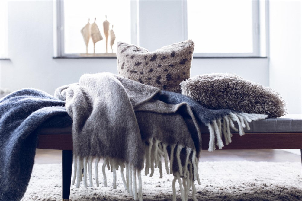 Morgan pläd mellanbrun