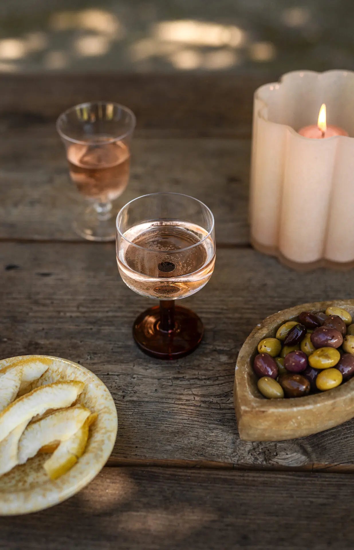 Rio vinglas bärnsten