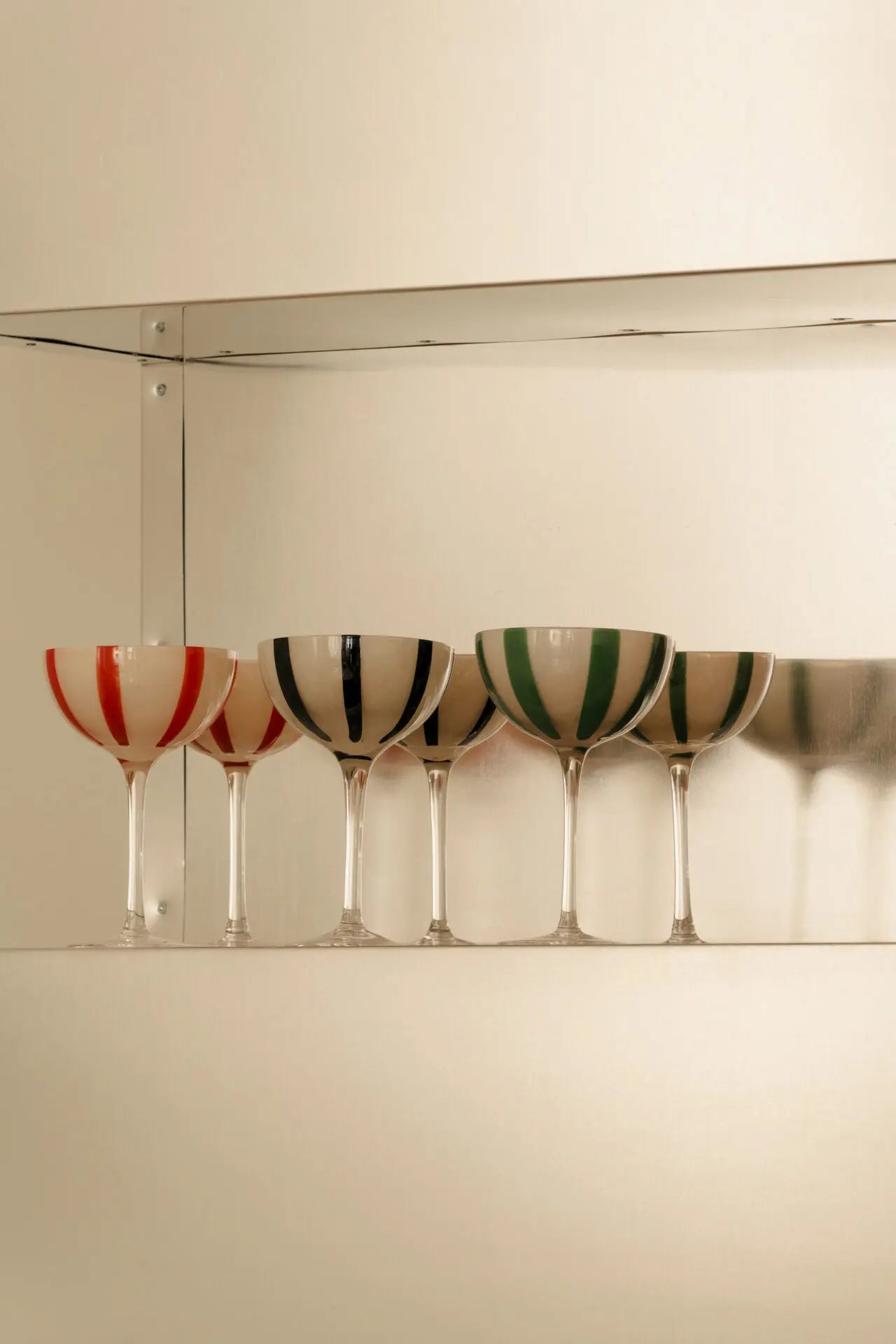 Ziggy cocktailglas grön