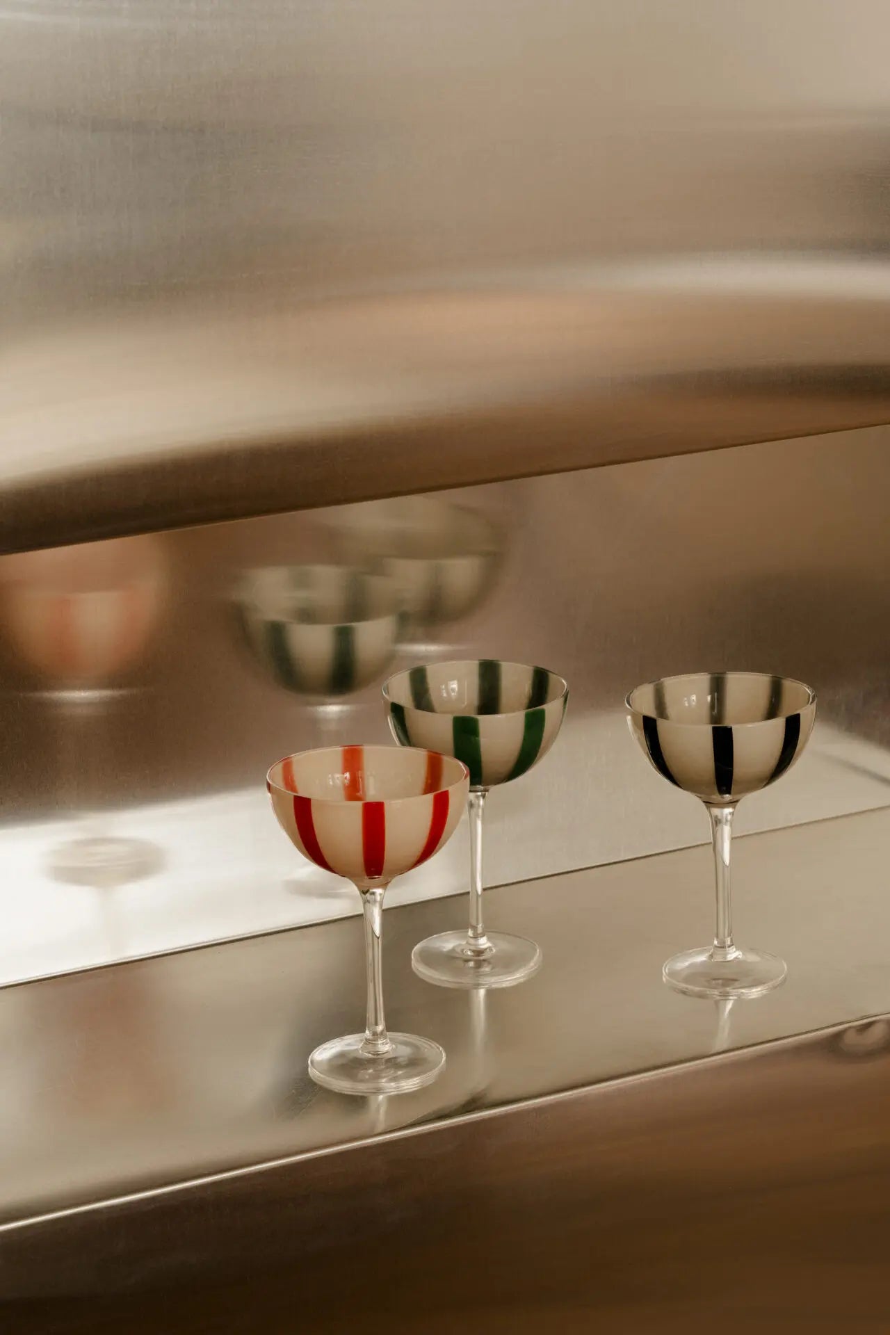Ziggy cocktailglas svart