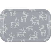 Saaga bricka grå 20x27 cm