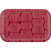 Vilja bricka röd 20x27 cm