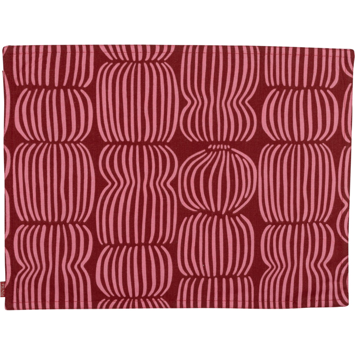 Vilja vaxtyg bordstablett röd