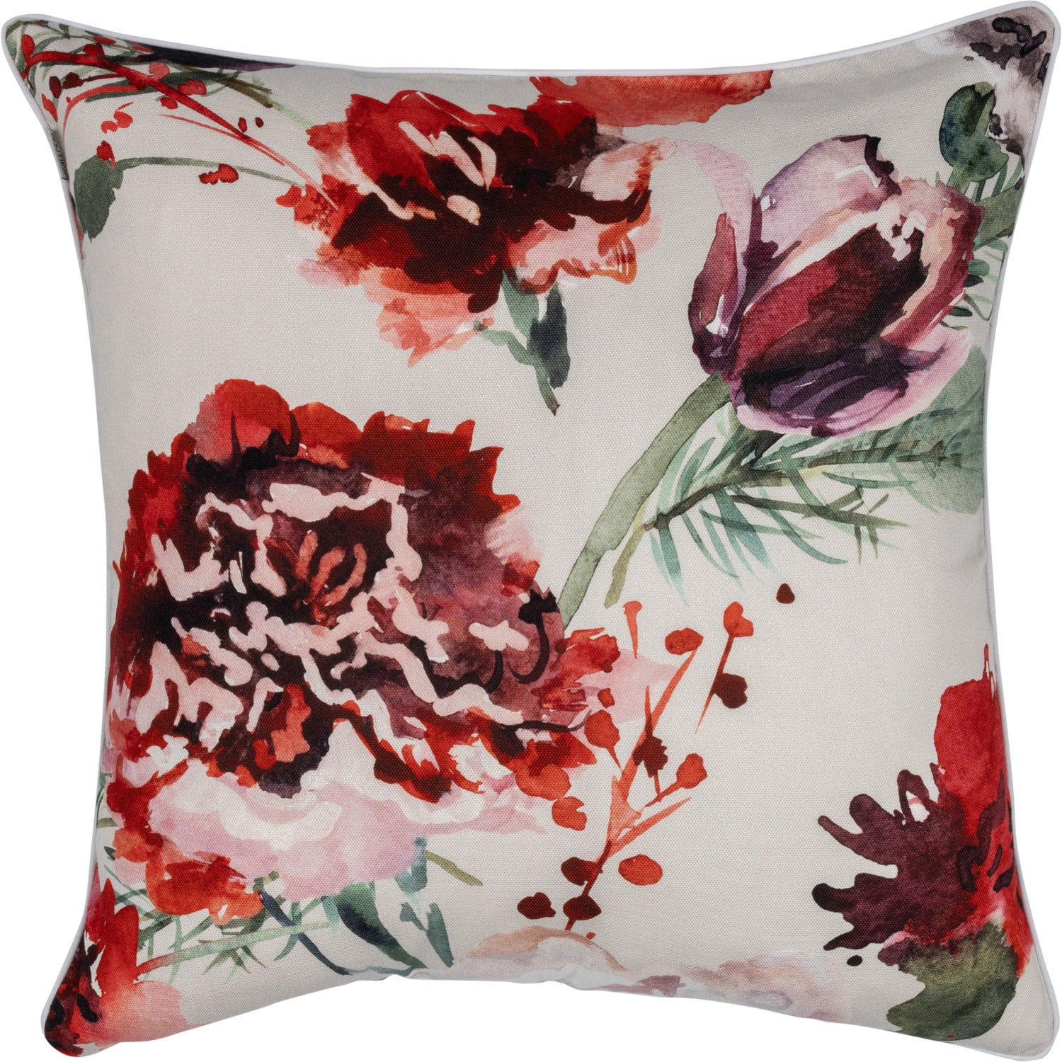 Kimara kuddfodral röd 45x45 cm