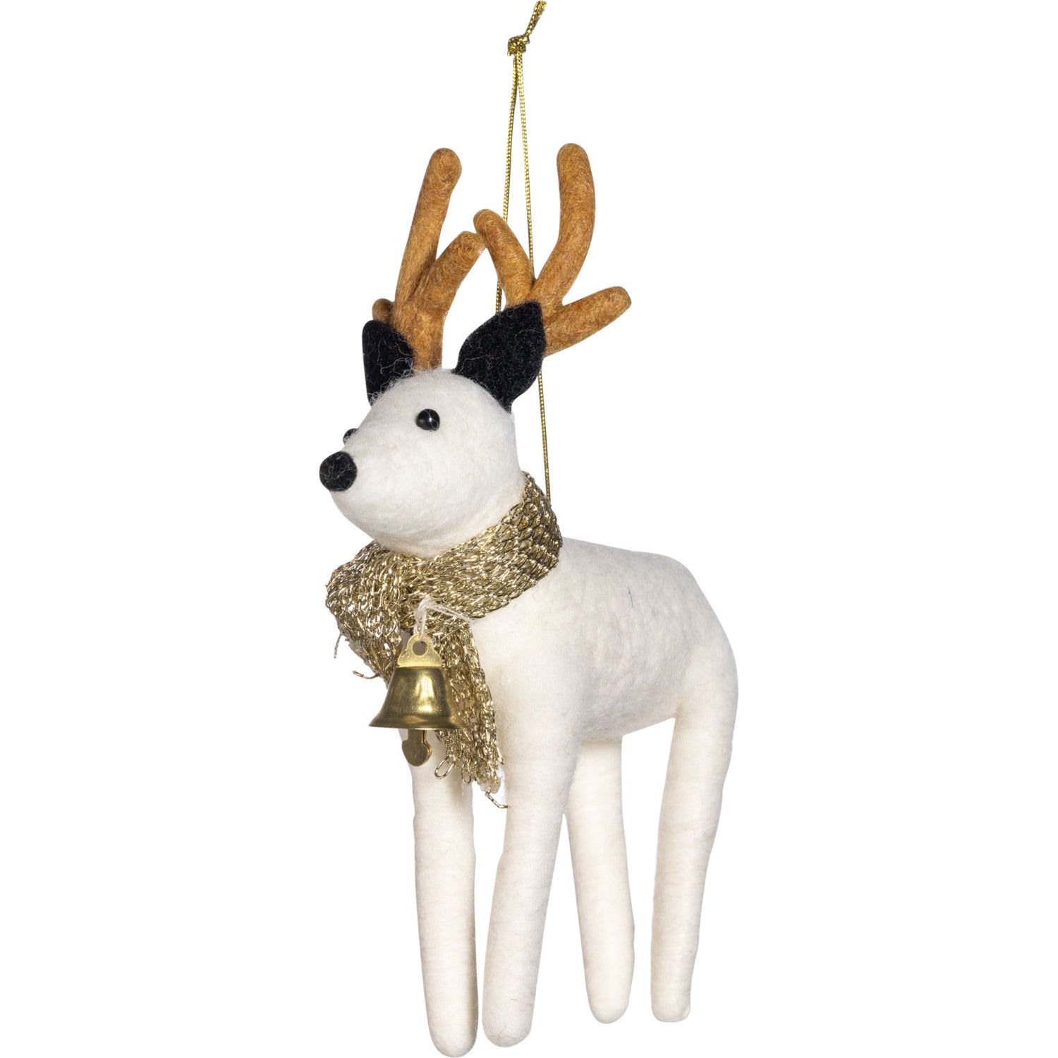 Pyry ren dekoration vit 14 cm