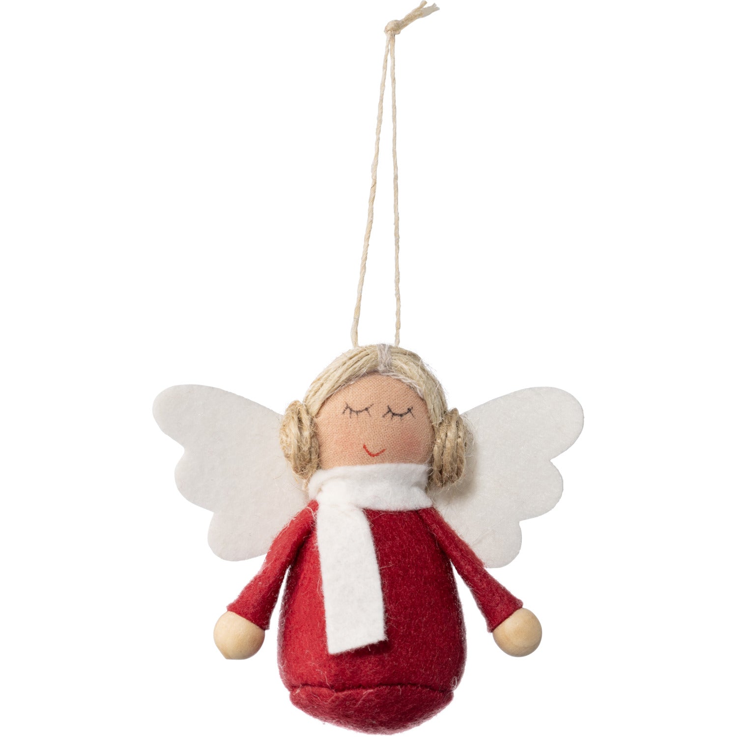 Sointu Ängel dekoration röd