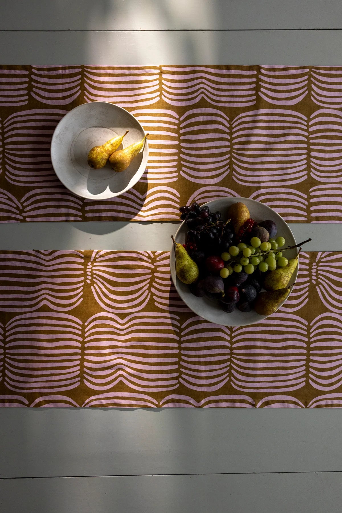 Vilja avtorkningsbar löpare 45 × 160 cm, ockra – Pentik
