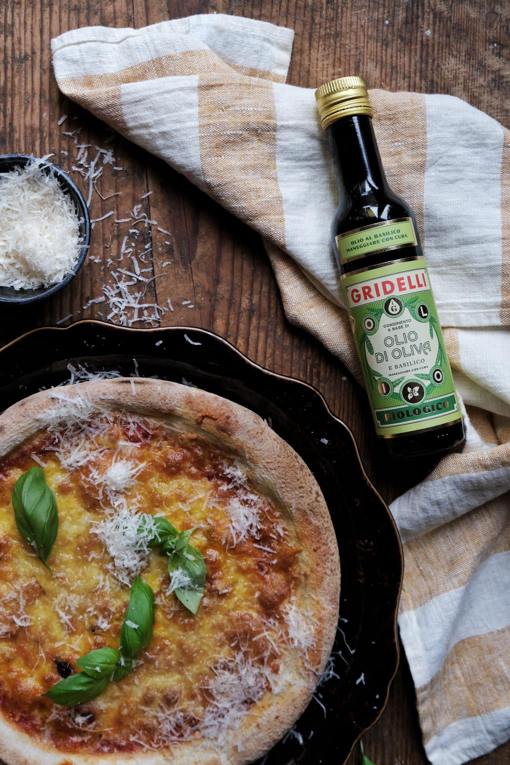 Olio e Basilico- Olivolja