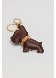 Nyckelring/charm bulldog