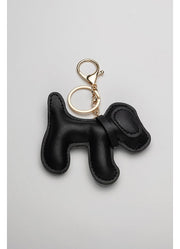 Nyckelring/charm hund svart