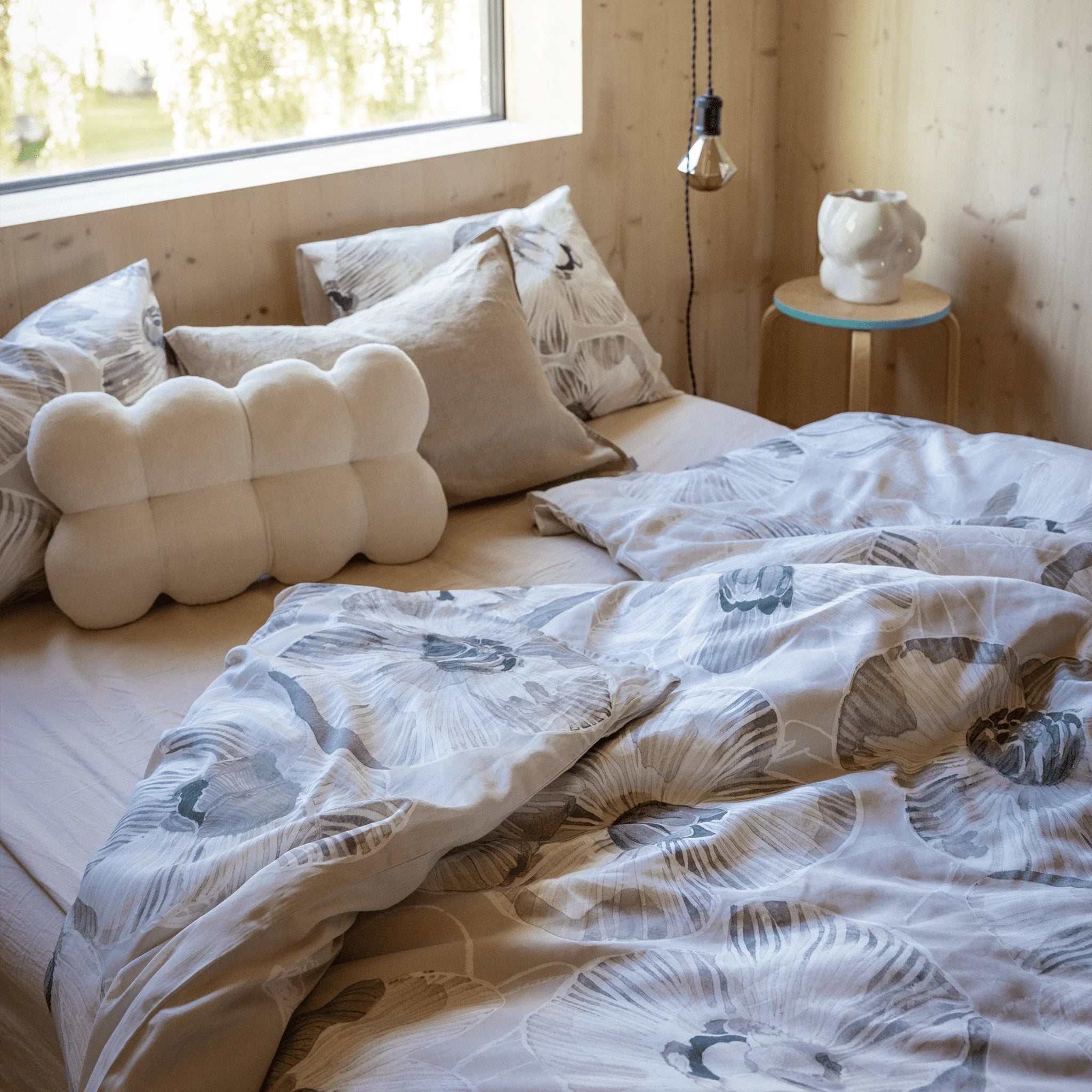 Haave påslakanset 2 delar, 150 × 210 cm, vit – Pentik
