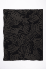 Hiillos pläd, 130 × 170 cm, svart – Pentik