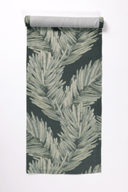 Akrylbelagd löpare Hopeakuusi 45 × 160 cm grön – Pentik