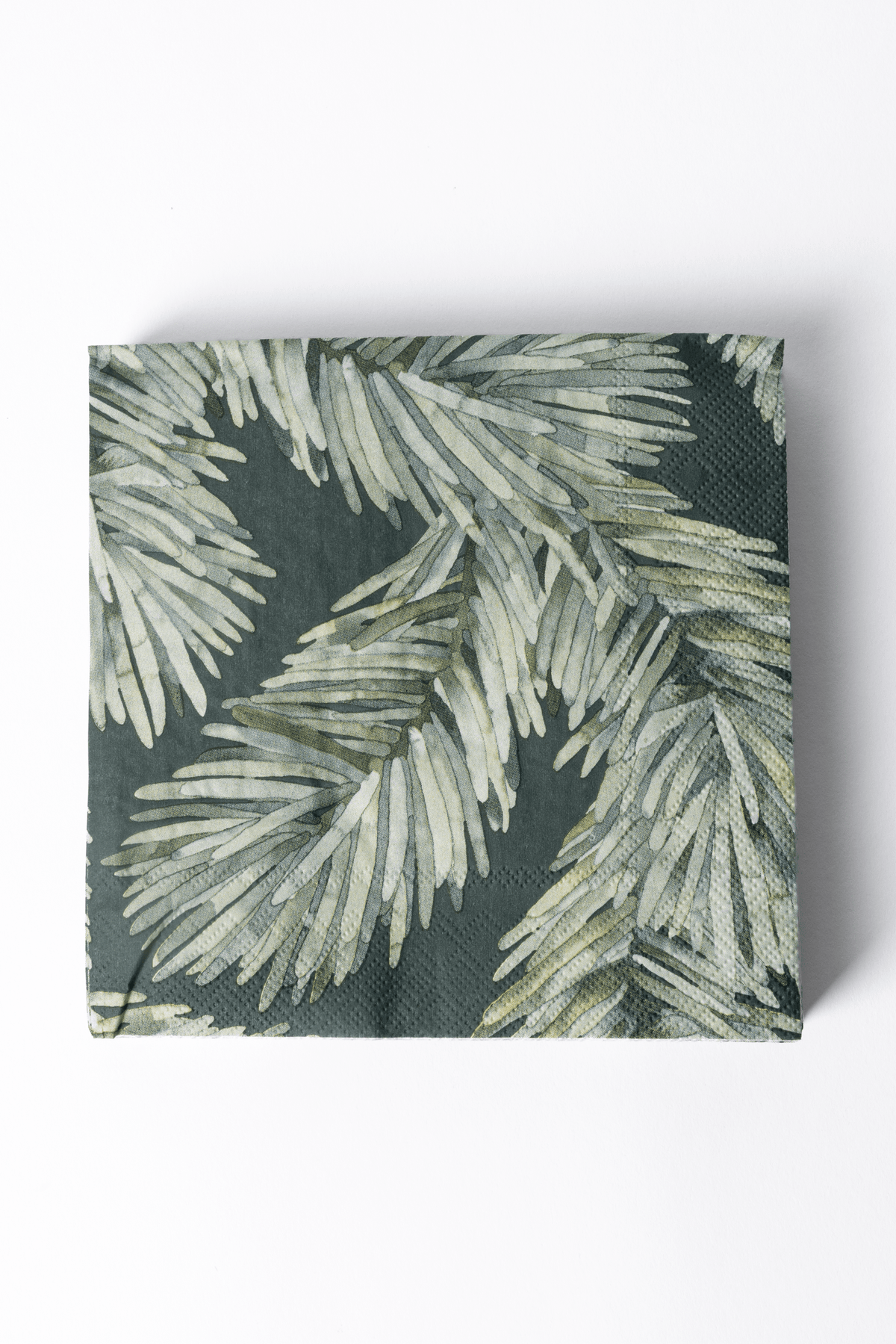 Servett Hopeakuusi 33 × 33 cm 20 st grön – Pentik