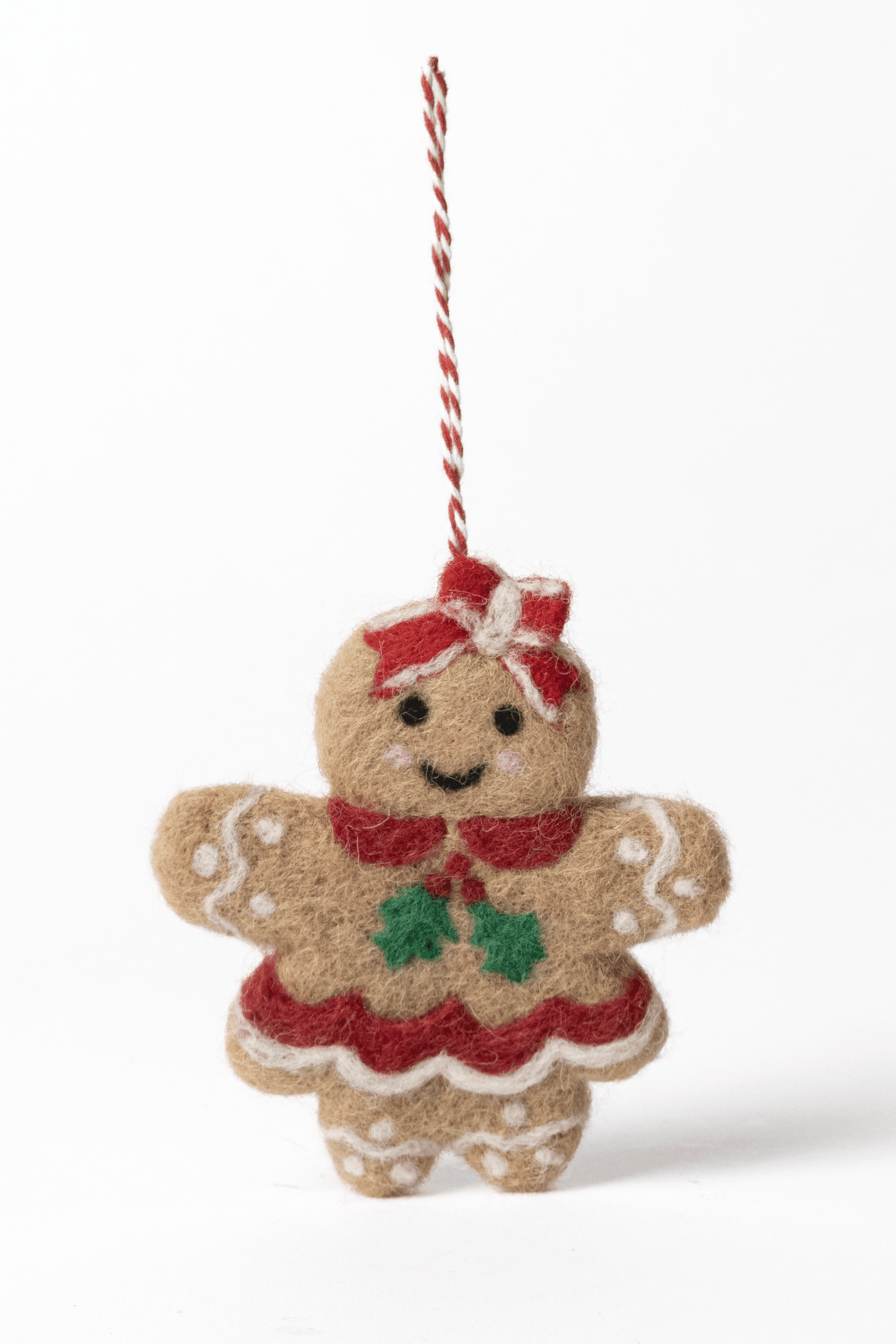 Pepparkaksdekoration Kerttu 9 cm brun – Pentik