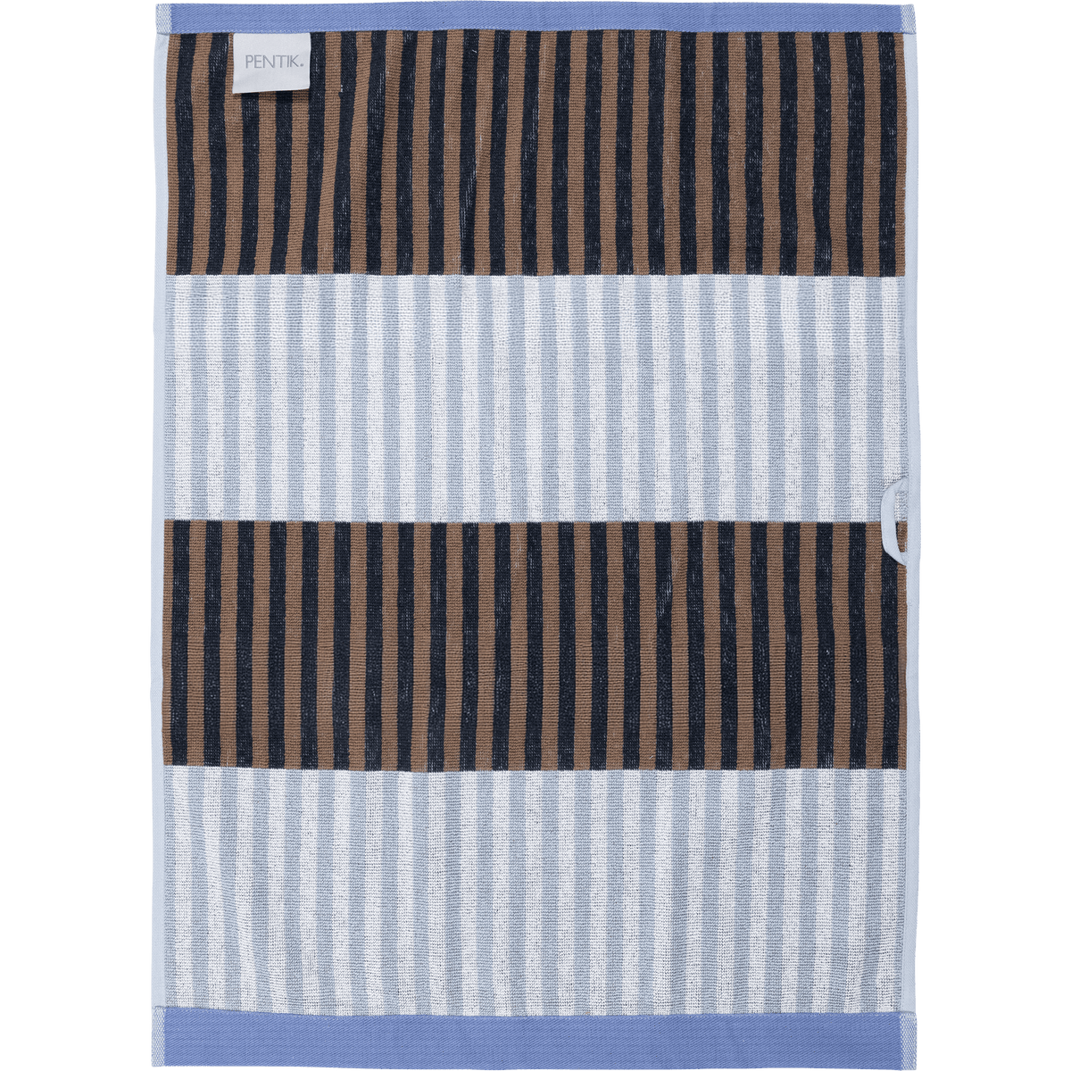 Kipinä handduk, 50 × 70 cm, blå – Pentik