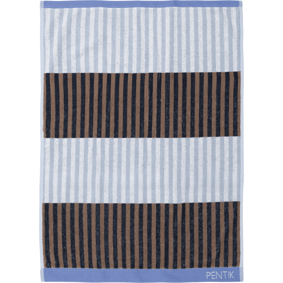 Kipinä handduk, 50 × 70 cm, blå – Pentik