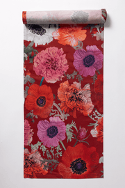 Akrylbelagd löpare Leinikki 45 × 160 cm röd – Pentik