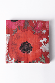Servett Leinikki 25 × 25 cm 20 st röd – Pentik