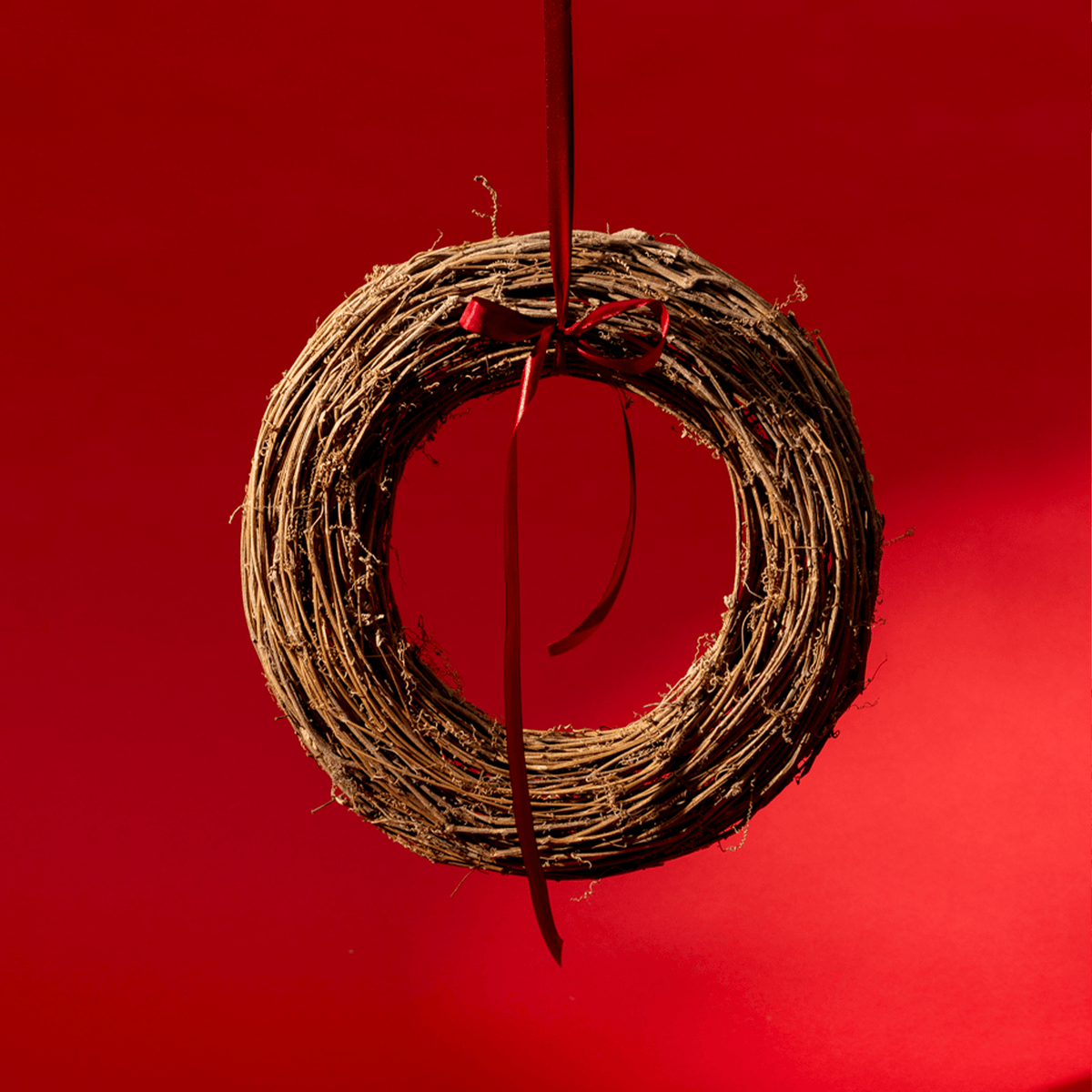 Luonto krans, 45 cm, ljusbrun – Pentik