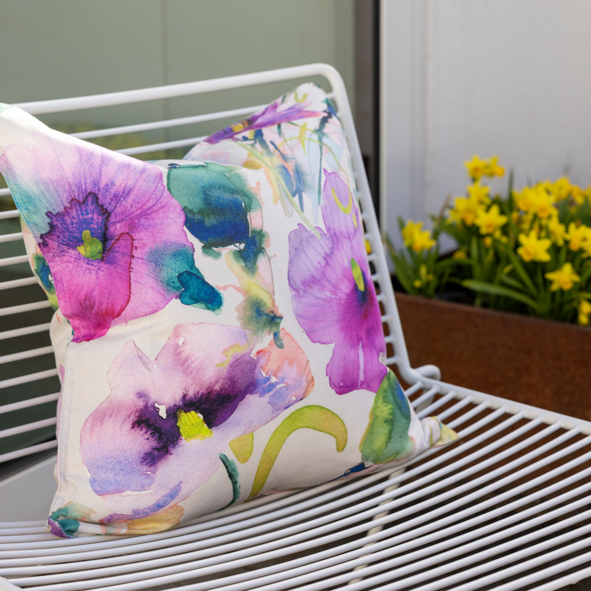 Dekoration Blomsteräng 45 cm flerfärgad - Pentik