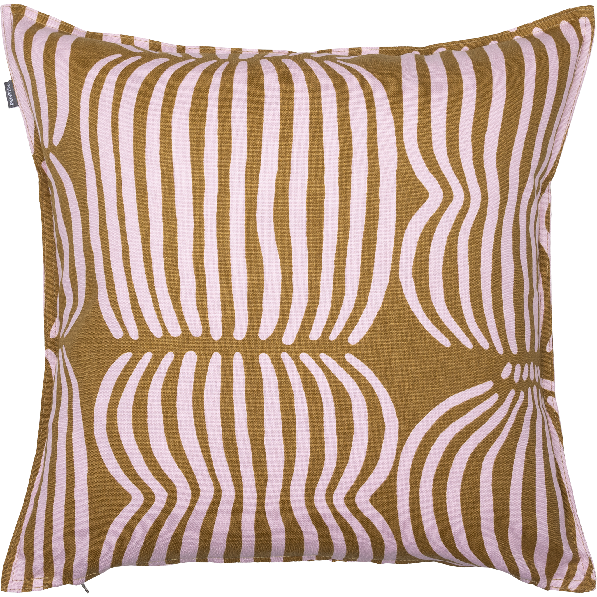 Vilja kuddfodral 45 × 45 cm, ockra – Pentik