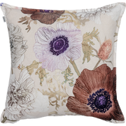 Leinikki kuddfodral i halvlinne 45 × 45 cm, ljusbrun – Pentik