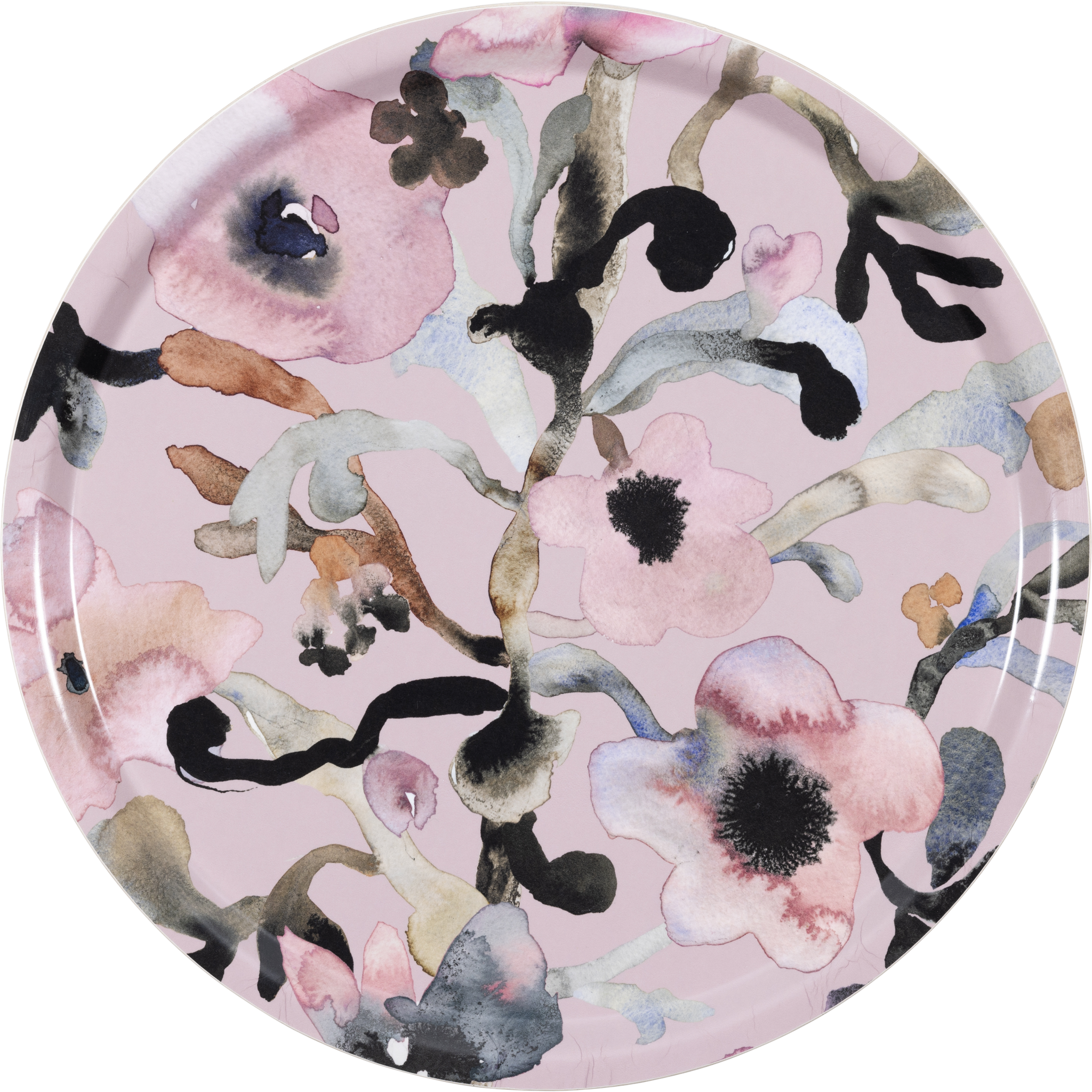 Bricka Ruusumalva ljusrosa, 38 cm - Pentik