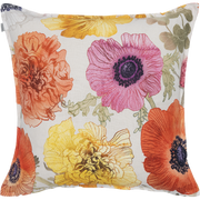 Leinikki kuddfodral i halvlinne 45 × 45 cm, orange – Pentik