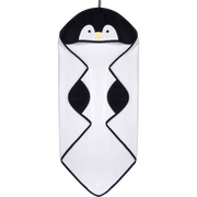 Pingviini-handduk med huva