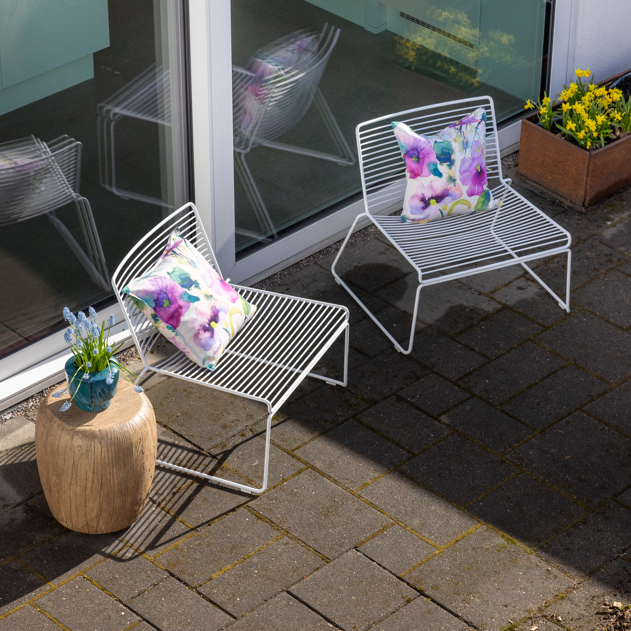 Dekoration Blomsteräng 45 cm flerfärgad - Pentik