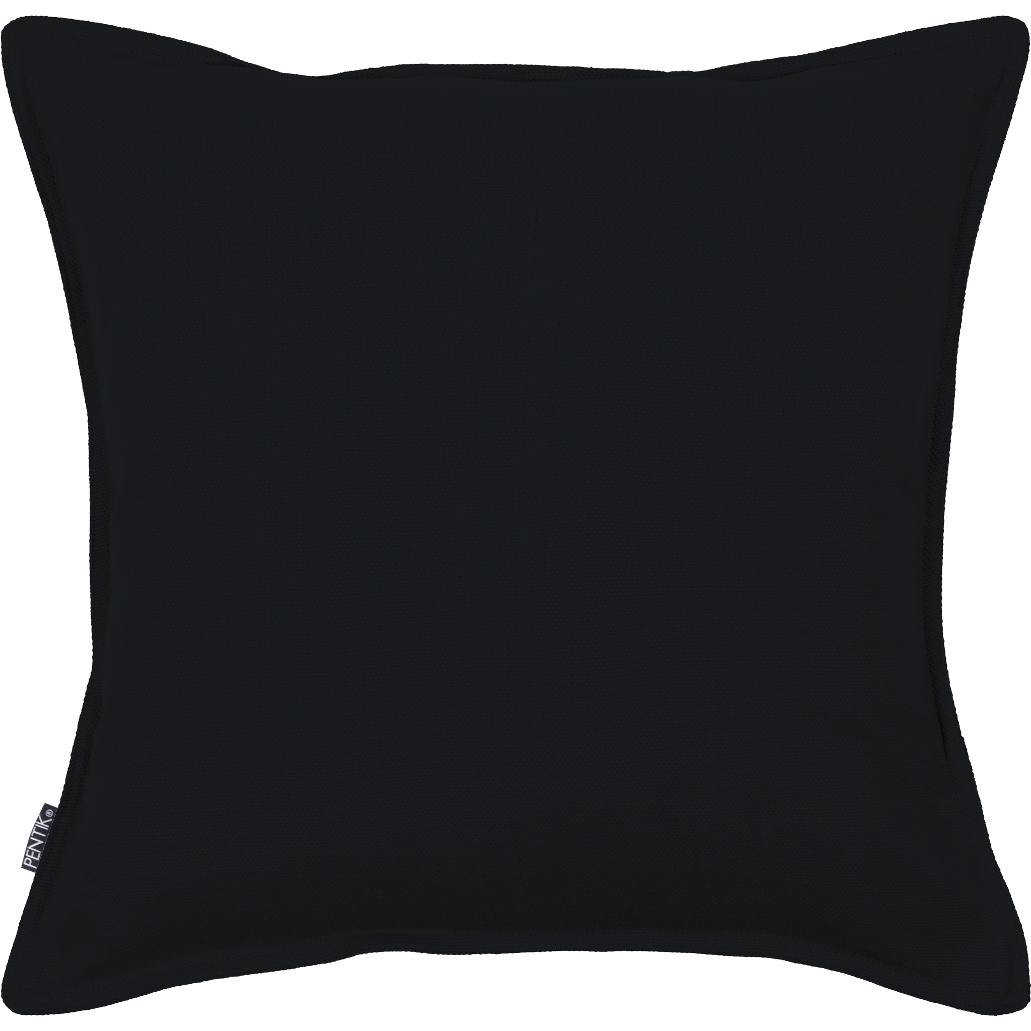 Solid Kuddfodral 45x45 cm, Svart – Pentik