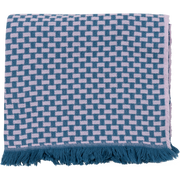 Punos Pläd 140x180 cm, Turkos – Pentik