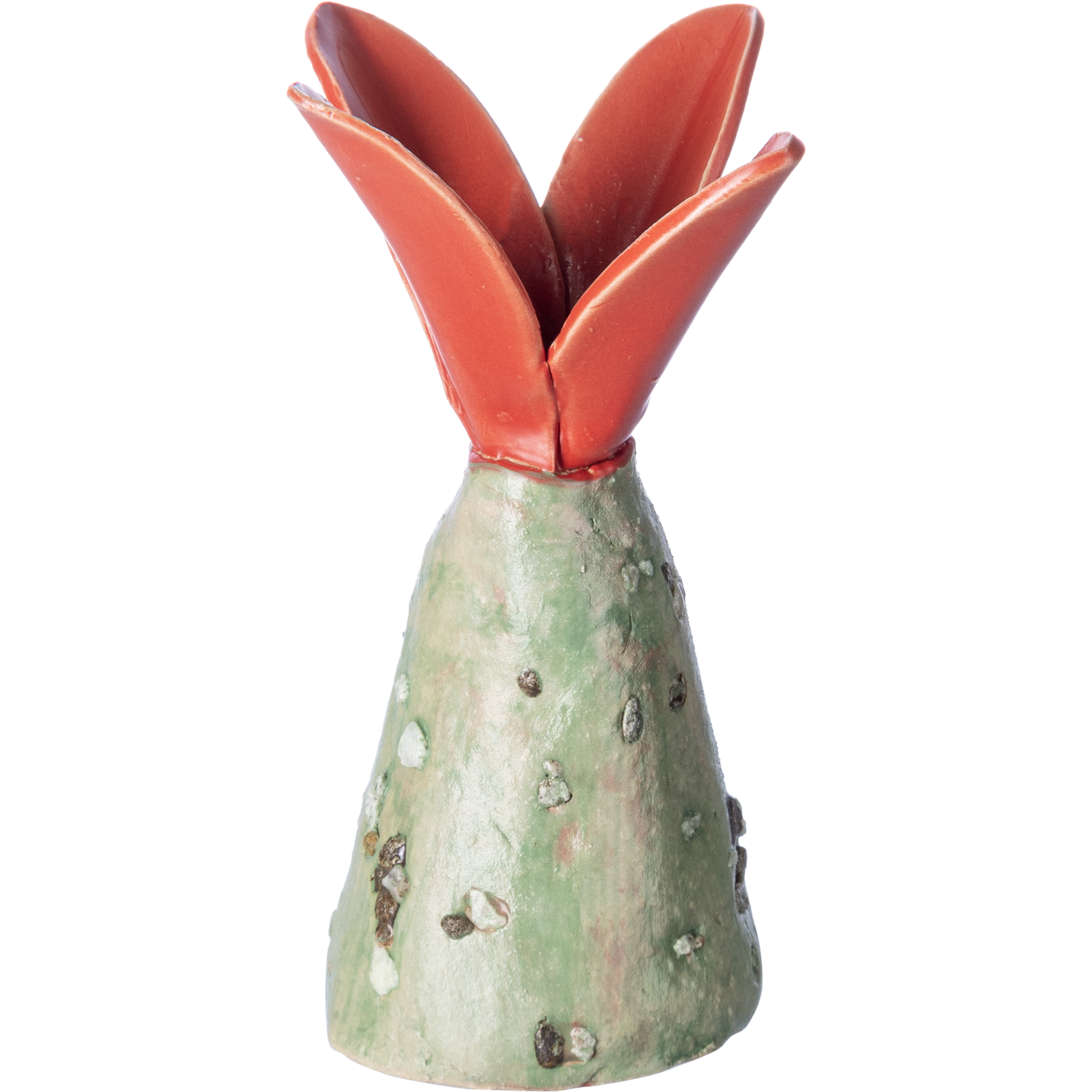 Joulutähti studio keramik dekor röd 12 cm