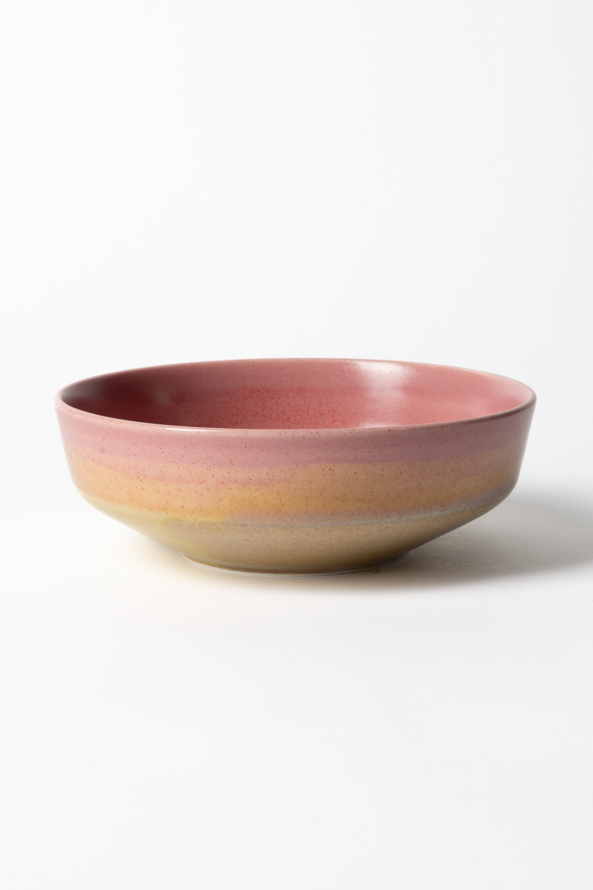 Tuntu tallrik, 18 cm, beige och rosa – Pentik