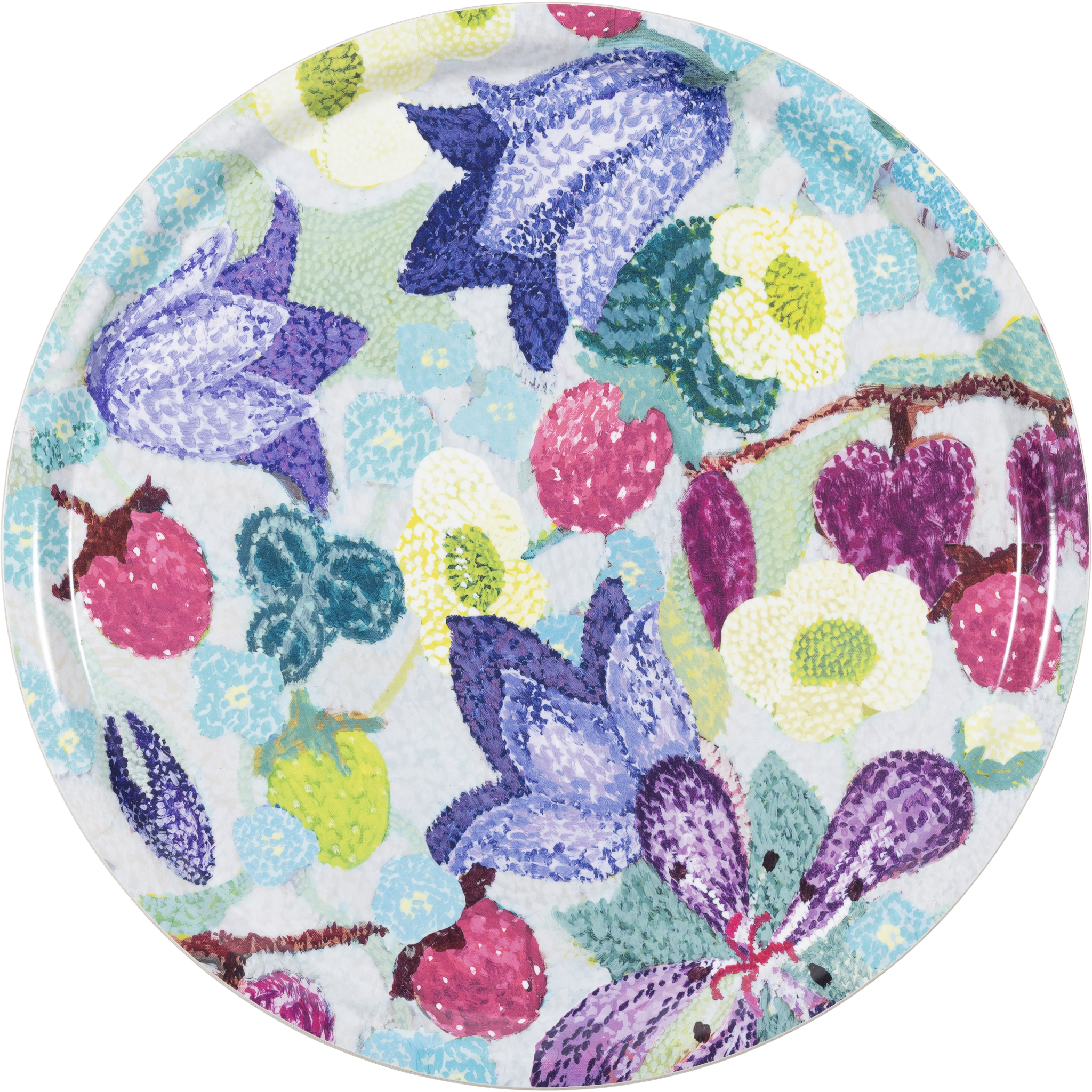 Kesä Bricka Ø38 cm, Multicolor – Pentik
