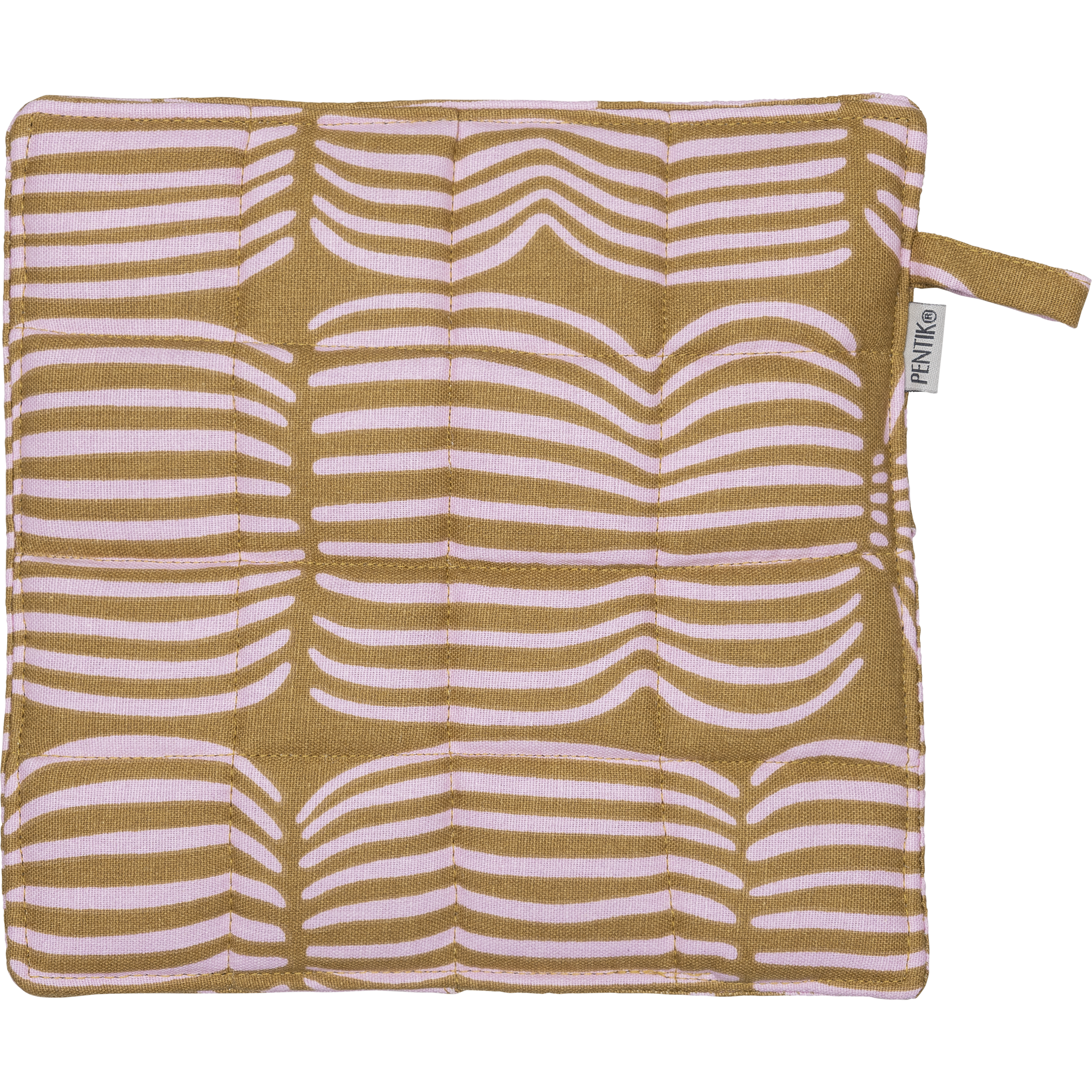 Vilja grytlapp 21 × 21 cm, ockra – Pentik
