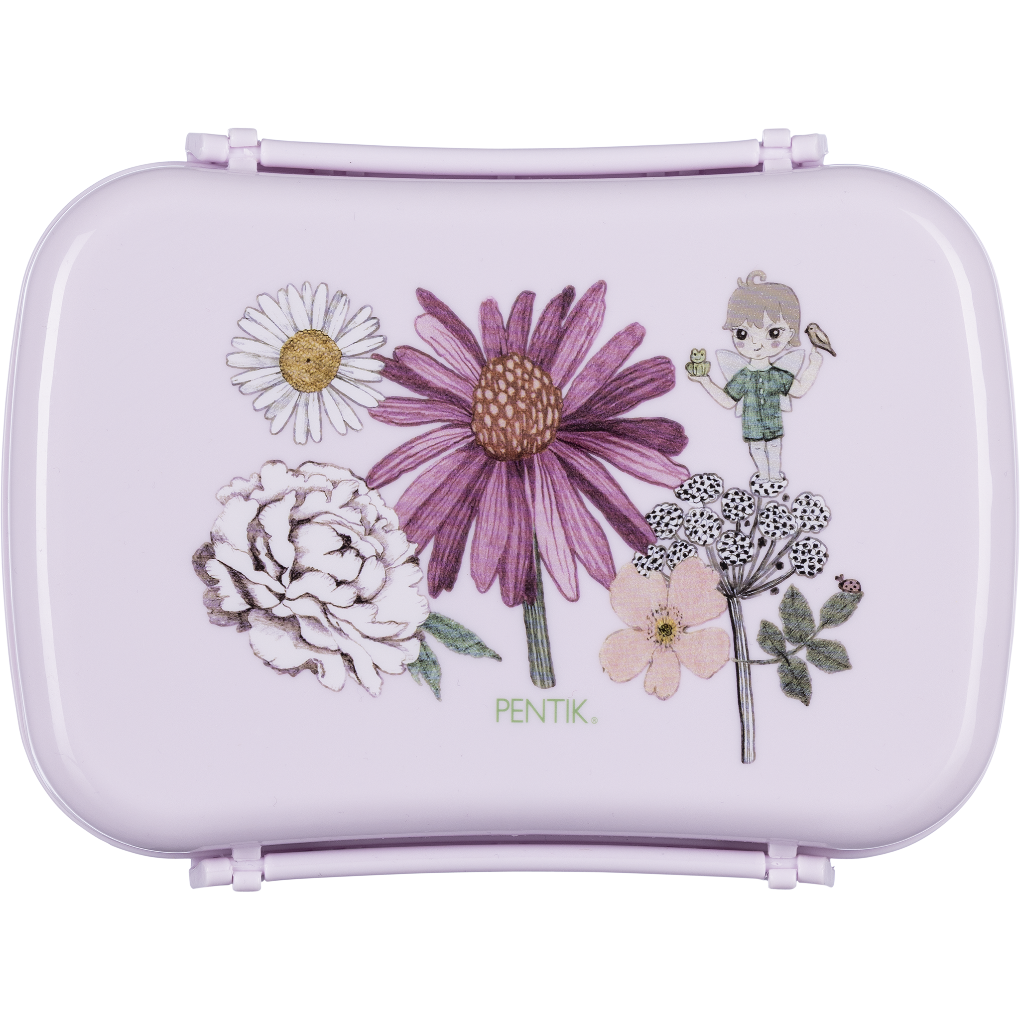 Kukkakeiju matlåda 8 × 13 × 17 cm, 900 ml, rosa – Pentik