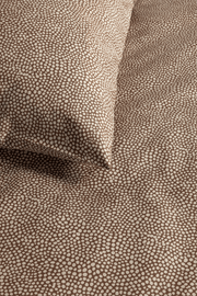 Pyry påslakanset, Påslakan 150 × 210 cm, örngott 50 × 60 cm, brun – Pentik