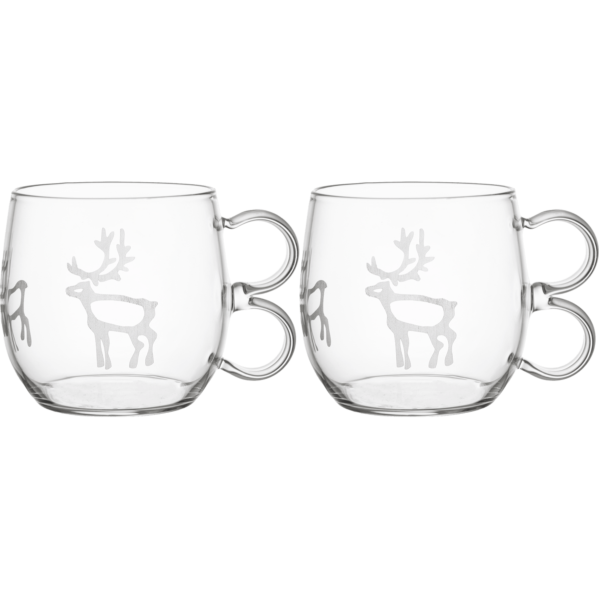 Saaga glas 2-pack, 0,3 l, klar – Pentik