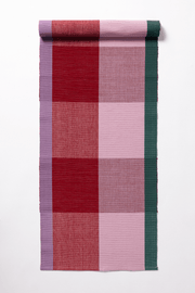 Bomullslöpare Tuntu 40 × 140 cm röd – Pentik