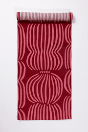Akrylbelagd löpare Vilja 45 × 160 cm röd – Pentik