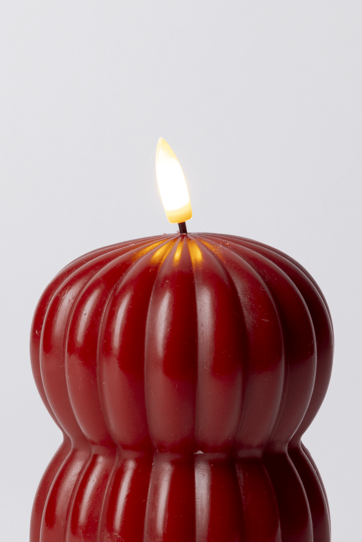Led-ljus Vilja 9 × 15 cm röd – Pentik