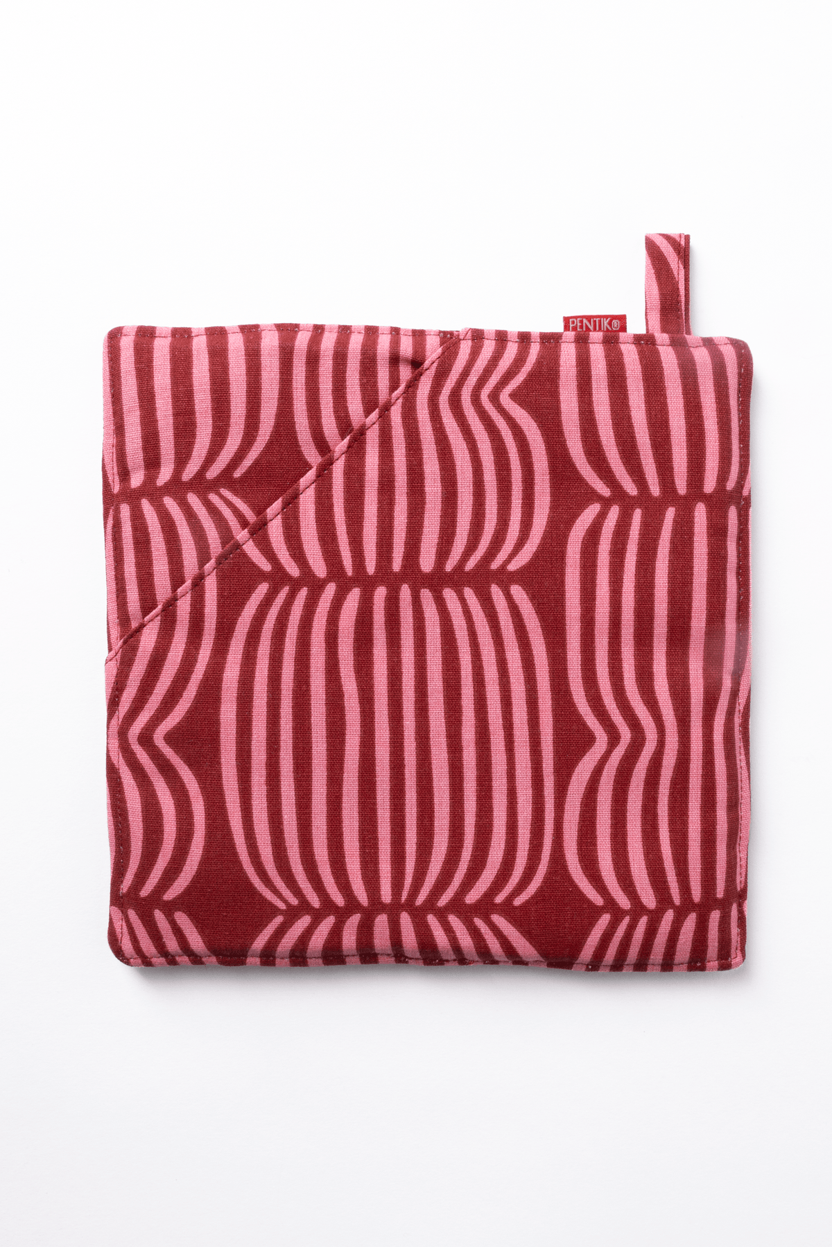 Grytlapp Vilja 21 × 21 cm röd – Pentik
